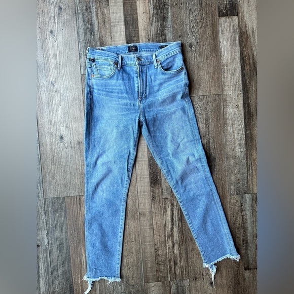 Citizens of Humanity jeans size 28 Rocker crop high rise skinny ankle - Picture 2 of 5